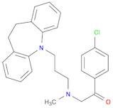 Ethanone, 1-(4-chlorophenyl)-2-[[3-(10,11-dihydro-5H-dibenz[b,f]azepin-5-yl)propyl]methylamino]-