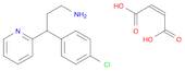 2-Pyridinepropanamine, γ-(4-chlorophenyl)-, (2Z)-2-butenedioate (1:1)