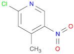 Pyridine, 2-chloro-4-methyl-5-nitro-