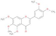 4H-1-Benzopyran-4-one, 2-(3,4-dimethoxyphenyl)-5,6,7-trimethoxy-