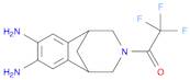 Ethanone, 1-(7,8-diamino-1,2,4,5-tetrahydro-1,5-methano-3H-3-benzazepin-3-yl)-2,2,2-trifluoro-