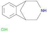 1,5-Methano-1H-3-benzazepine, 2,3,4,5-tetrahydro-, hydrochloride (1:1)