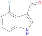 1H-Indole-3-carboxaldehyde, 4-fluoro-