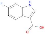 1H-Indole-3-carboxylic acid, 6-fluoro-