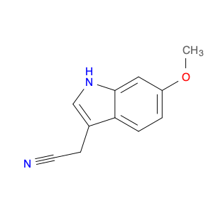 1H-Indole-3-acetonitrile, 6-methoxy-