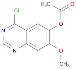 6-Quinazolinol, 4-chloro-7-methoxy-, 6-acetate