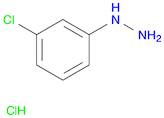 Hydrazine, (3-chlorophenyl)-, hydrochloride (1:1)
