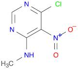 4-Pyrimidinamine, 6-chloro-N-methyl-5-nitro-