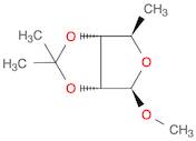 β-D-Ribofuranoside, methyl 5-deoxy-2,3-O-(1-methylethylidene)-