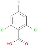 Benzoic acid, 2,6-dichloro-4-fluoro-