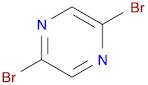 Pyrazine, 2,5-dibromo-