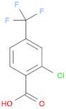 Benzoic acid, 2-chloro-4-(trifluoromethyl)-