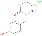 D-Tyrosine, ethyl ester, hydrochloride (1:1)