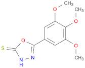 1,3,4-Oxadiazole-2(3H)-thione, 5-(3,4,5-trimethoxyphenyl)-