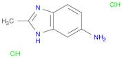 1H-Benzimidazol-6-amine, 2-methyl-, hydrochloride (1:2)