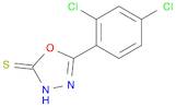 1,3,4-Oxadiazole-2(3H)-thione, 5-(2,4-dichlorophenyl)-