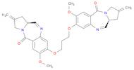 5H-Pyrrolo[2,1-c][1,4]benzodiazepin-5-one, 8,8'-[1,3-propanediylbis(oxy)]bis[1,2,3,11a-tetrahydro-7-methoxy-2-methylene-, (11aS,11'aS)-