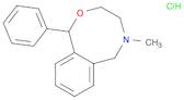 1H-2,5-Benzoxazocine, 3,4,5,6-tetrahydro-5-methyl-1-phenyl-, hydrochloride (1:1)