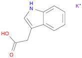1H-Indole-3-acetic acid, potassium salt (1:1)