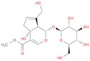 Cyclopenta[c]pyran-4-carboxylic acid, 1-(β-D-glucopyranosyloxy)-1,4a,5,7a-tetrahydro-4a-hydroxy-7-(hydroxymethyl)-, methyl ester, (1S,4aR,7aR)-