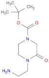 1-Piperazinecarboxylic acid, 4-(2-aminoethyl)-3-oxo-, 1,1-dimethylethyl ester