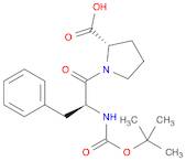 L-Proline, N-[(1,1-dimethylethoxy)carbonyl]-L-phenylalanyl-