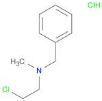 Benzenemethanamine, N-(2-chloroethyl)-N-methyl-, hydrochloride (1:1)
