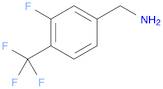 Benzenemethanamine, 3-fluoro-4-(trifluoromethyl)-