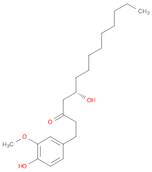 3-Tetradecanone, 5-hydroxy-1-(4-hydroxy-3-methoxyphenyl)-, (5S)-