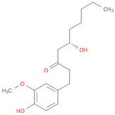 3-Decanone, 5-hydroxy-1-(4-hydroxy-3-methoxyphenyl)-, (5S)-