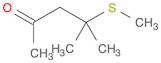 2-Pentanone, 4-methyl-4-(methylthio)-