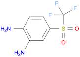 1,2-Benzenediamine, 4-[(trifluoromethyl)sulfonyl]-