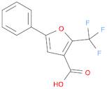 3-Furancarboxylic acid, 5-phenyl-2-(trifluoromethyl)-