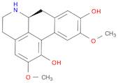 4H-Dibenzo[de,g]quinoline-1,9-diol, 5,6,6a,7-tetrahydro-2,10-dimethoxy-, (6aS)-