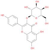 4H-1-Benzopyran-4-one, 3-(β-D-galactopyranosyloxy)-5,7-dihydroxy-2-(4-hydroxyphenyl)-