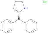 Pyrrolidine, 2-(diphenylMethyl)-, hydrochloride, (R)- (9CI)