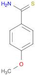 Benzenecarbothioamide, 4-methoxy-