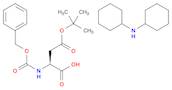L-Aspartic acid, N-[(phenylmethoxy)carbonyl]-, 4-(1,1-dimethylethyl) ester, compd. with N-cyclohexylcyclohexanamine (1:1)