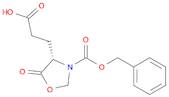 4-Oxazolidinepropanoic acid, 5-oxo-3-[(phenylmethoxy)carbonyl]-, (4S)-