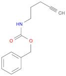 Carbamic acid, 4-pentynyl-, phenylmethyl ester (9CI)