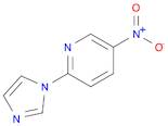 Pyridine, 2-(1H-imidazol-1-yl)-5-nitro-