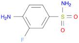 Benzenesulfonamide, 4-amino-3-fluoro-