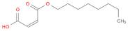 2-Butenedioic acid (2Z)-, 1-octyl ester