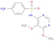 Benzenesulfonamide, 4-amino-N-(5,6-dimethoxy-4-pyrimidinyl)-