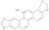 [1,3]Benzodioxolo[5,6-c]-1,3-dioxolo[4,5-i]phenanthridinium, 13-methyl-