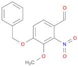Benzaldehyde, 3-methoxy-2-nitro-4-(phenylmethoxy)-