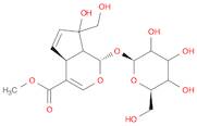 Cyclopenta[c]pyran-4-carboxylic acid, 1-(β-D-glucopyranosyloxy)-1,4a,7,7a-tetrahydro-7-hydroxy-7-(hydroxymethyl)-, methyl ester, (1S,4aS,7S,7aS)-