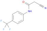 Acetamide, 2-cyano-N-[4-(trifluoromethyl)phenyl]-