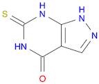 4H-Pyrazolo[3,4-d]pyrimidin-4-one, 1,5,6,7-tetrahydro-6-thioxo-