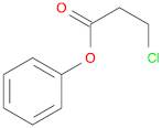 Propanoic acid, 3-chloro-, phenyl ester